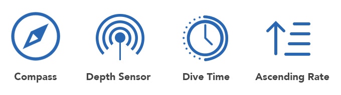 HotDive Pro’s computer uses a Nordic Semiconductor ultra-low power consumption (ULP) wireless chip